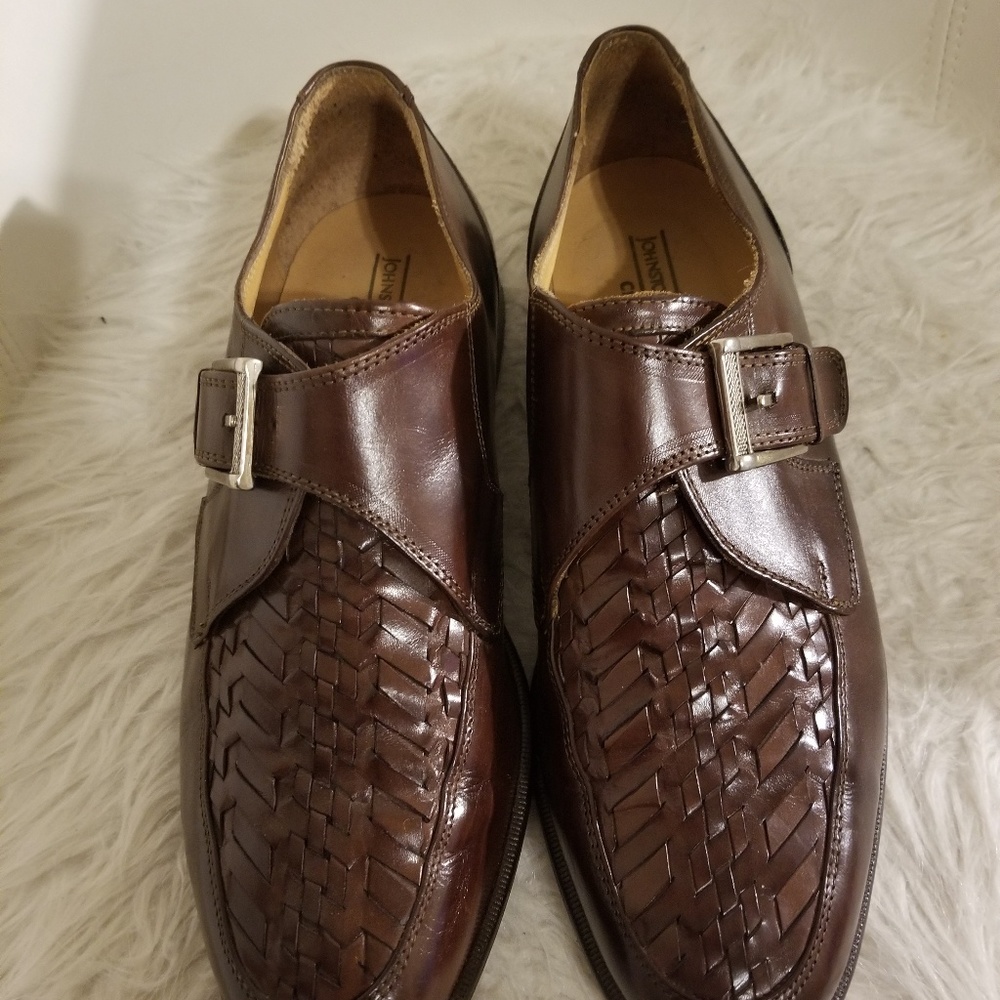 Johnston & Murphy mens shoes, Burgundy, US 8.5